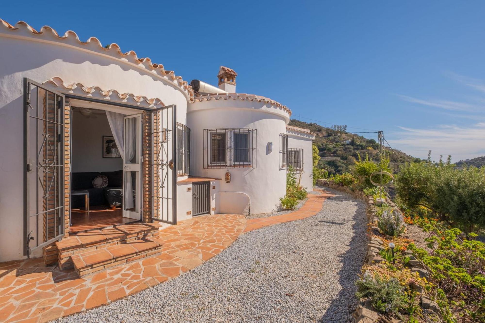 Casa La Siesta Villa With Magical View Own Pool Málaga Eksteriør billede