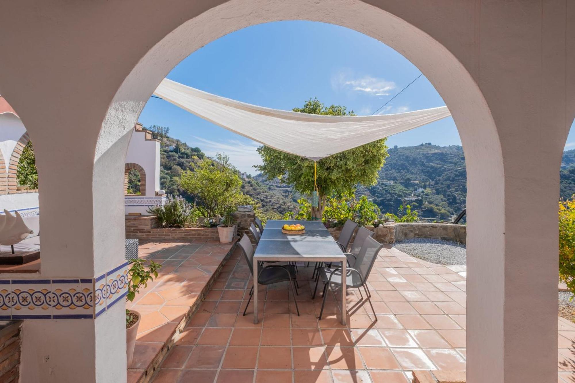 Casa La Siesta Villa With Magical View Own Pool Málaga Eksteriør billede