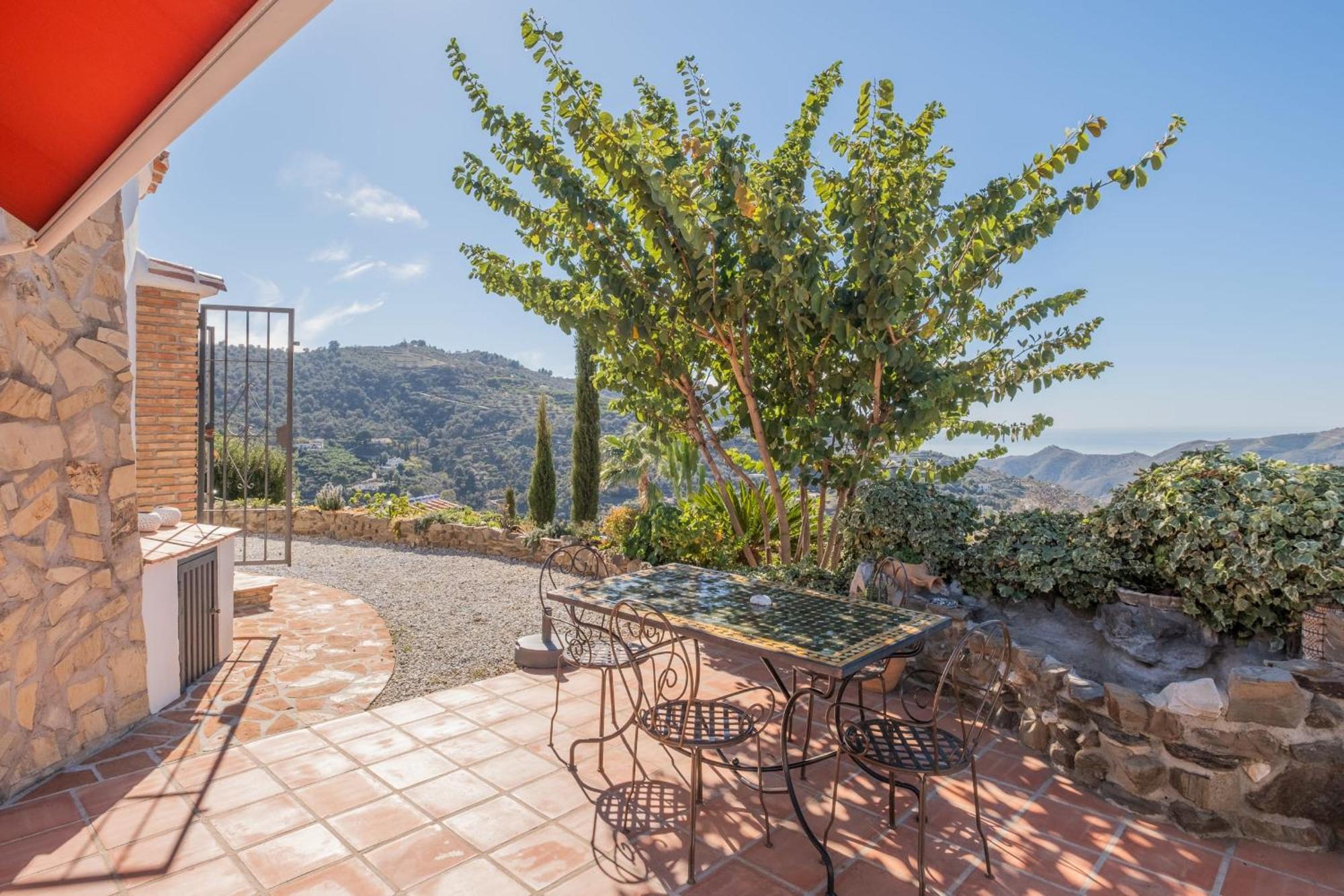 Casa La Siesta Villa With Magical View Own Pool Málaga Eksteriør billede