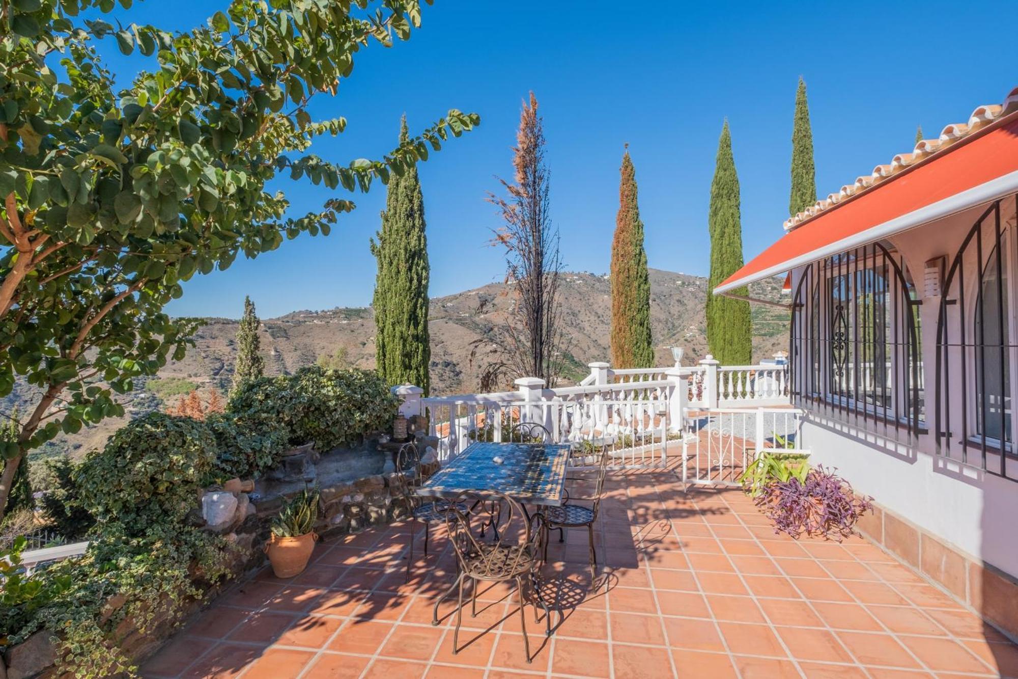 Casa La Siesta Villa With Magical View Own Pool Málaga Eksteriør billede