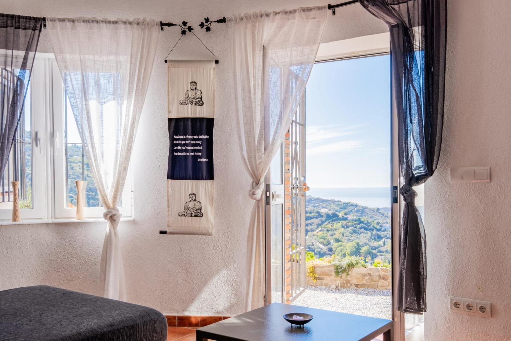 Casa La Siesta Villa With Magical View Own Pool Málaga Eksteriør billede